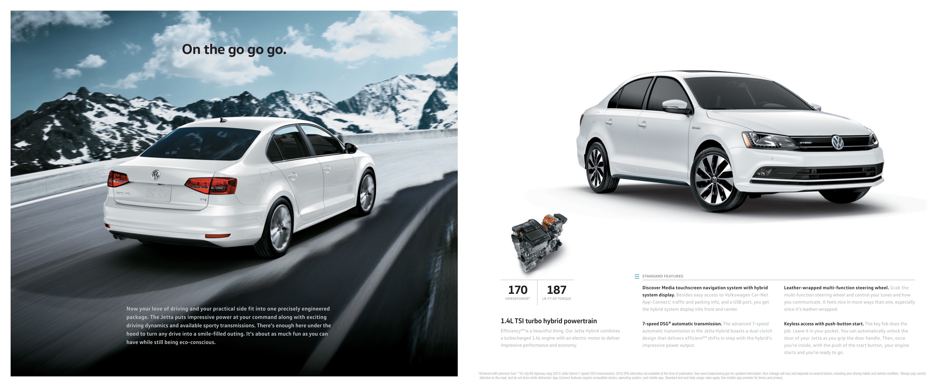 2016 VW Jetta Brochure Page 1